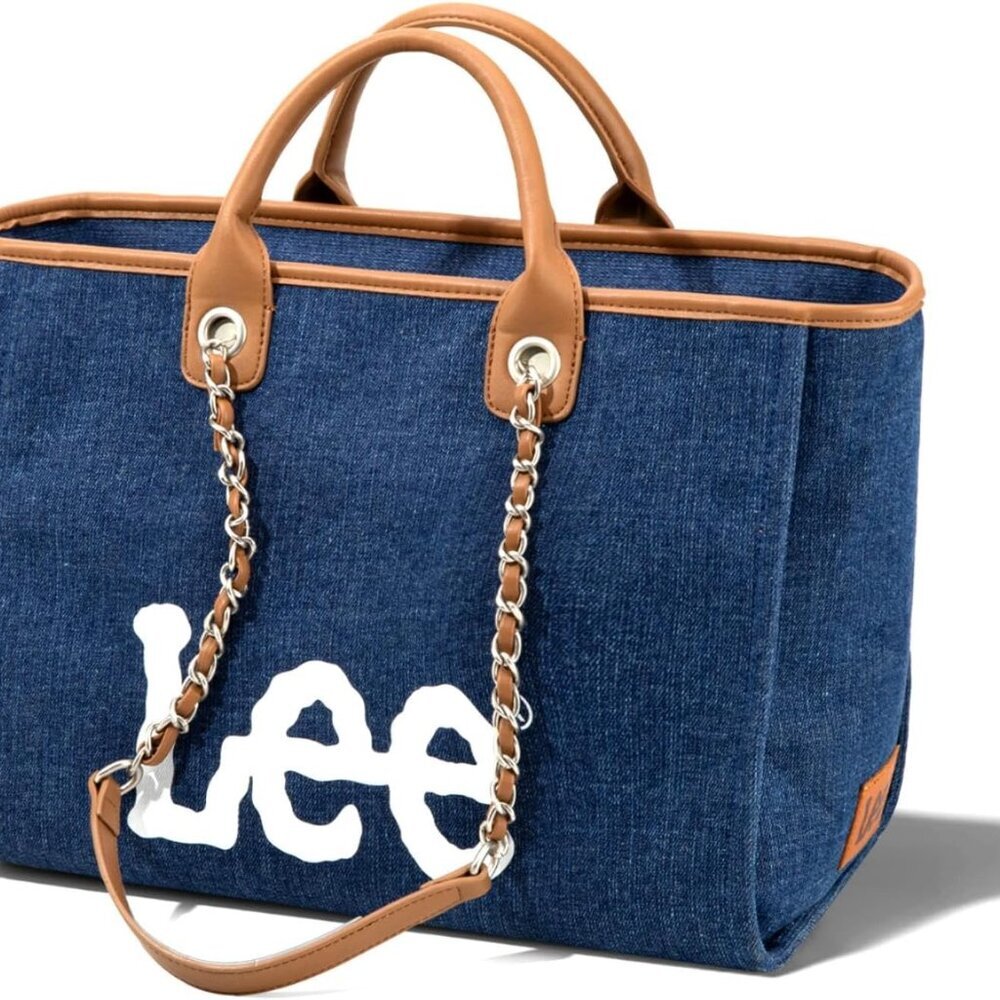 x Lee Tote Bag for Woman Denim Handbag Crossbody Shoulder Bag with Strap